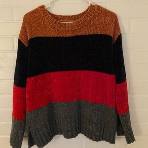 Colorblock sweater